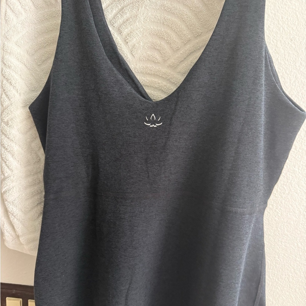 Beyond Yoga Charcoal Tank Top